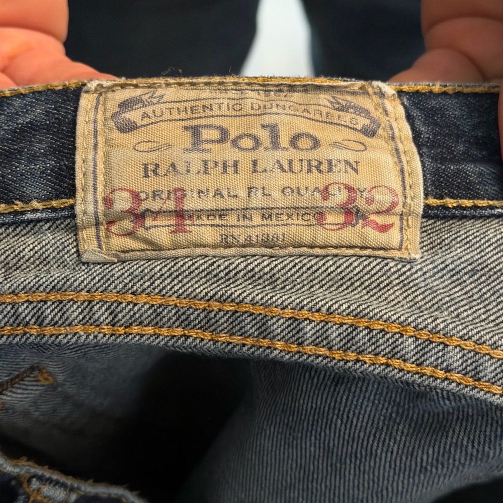 Polo Ralph Lauren Authentic Denim Jeans 34x30 - Picture 6 of 8